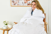 50% Hungarian Duck Down Winter Weight Comforter - New Zealand Made